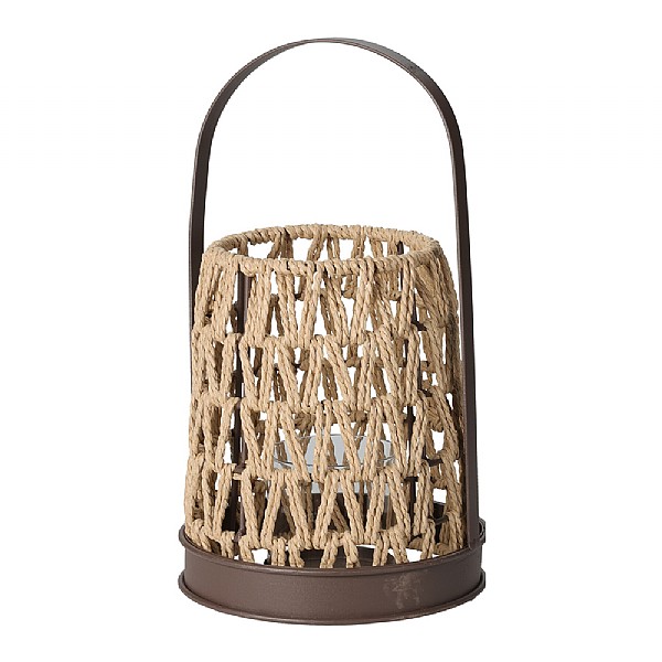 Lantern With Bamboo Handle (32cm)