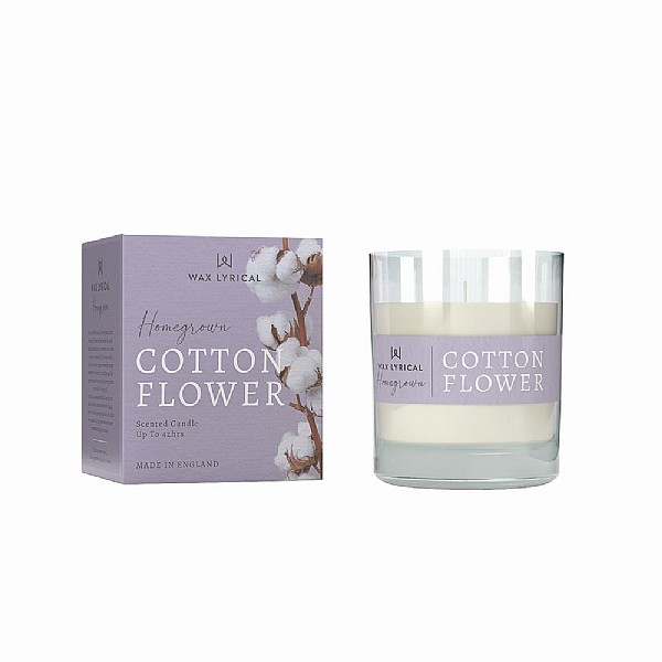Wax Lyrical Home Grown Cotton Flower Candle