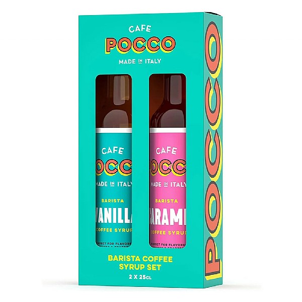 Café Pocco Coffee Syrup Twin Pack