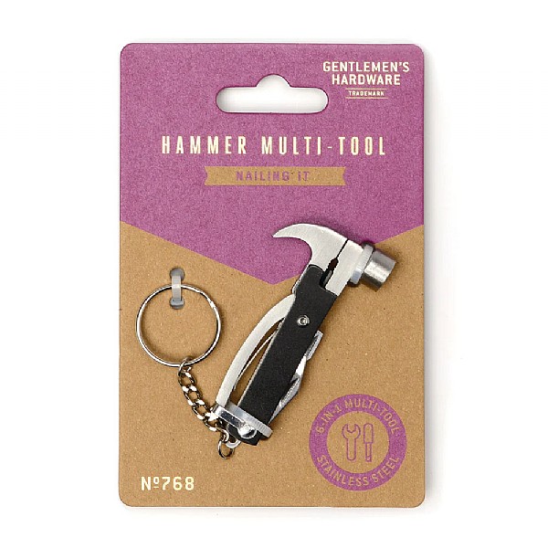 Gentlemens Hardware Mini Hammer Multi-Tool