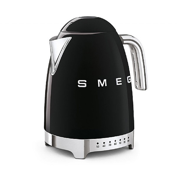 Smeg Variable Temperature Kettle 1.7L Black (KLF04BLUK)