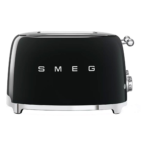 Smeg 4 Slice Toaster Black (TSF03BLUK)