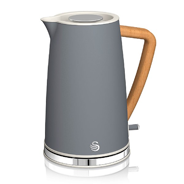 Swan Nordic Kettle 1.7L Grey (SK14610GRYN)