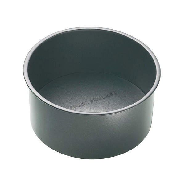 MasterClass Non-Stick 18cm Round Loose Base Deep Cake Pan