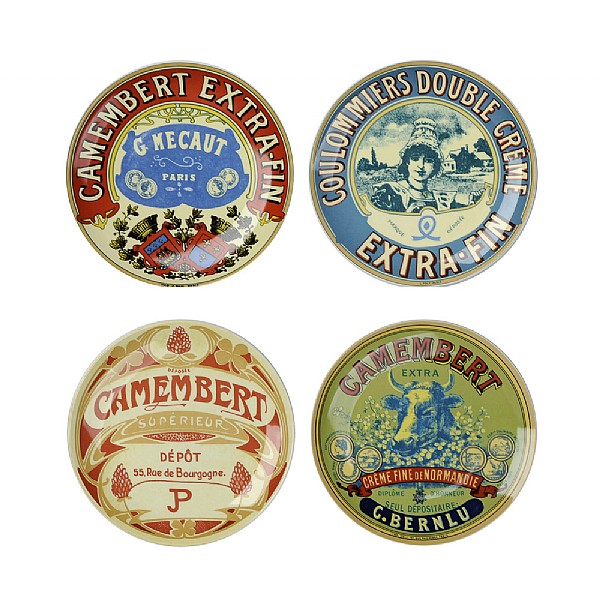 BIA Classic Camembert Plates - Set of 4
