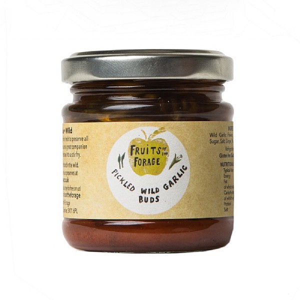 Fruits of The Forage Pickled Wild Garlic Buds 100g
