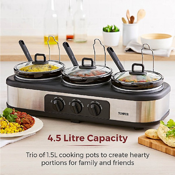 3 pot slow cooker discount