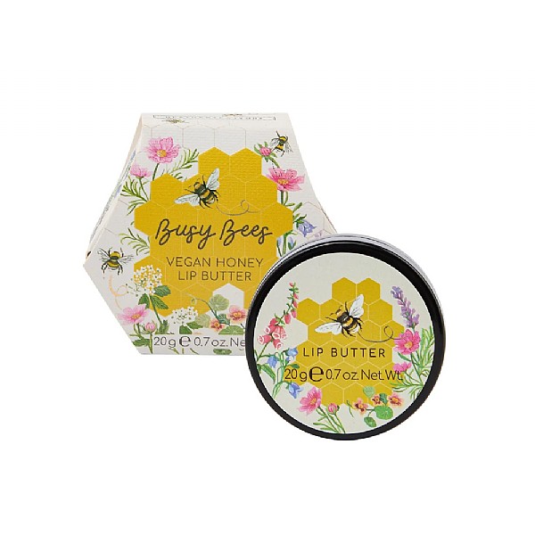 Heathcote & Ivory Busy Bees Honey Lip Butter (20g)