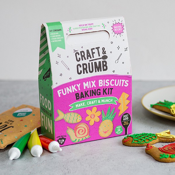 Craft & Crumb Funky Mix Biscuits Kit