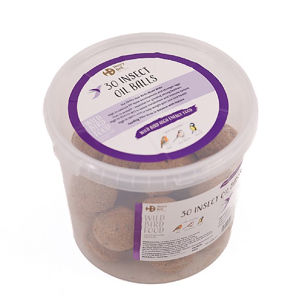 Henry Bell Insect Suet Balls (Tub of 30)