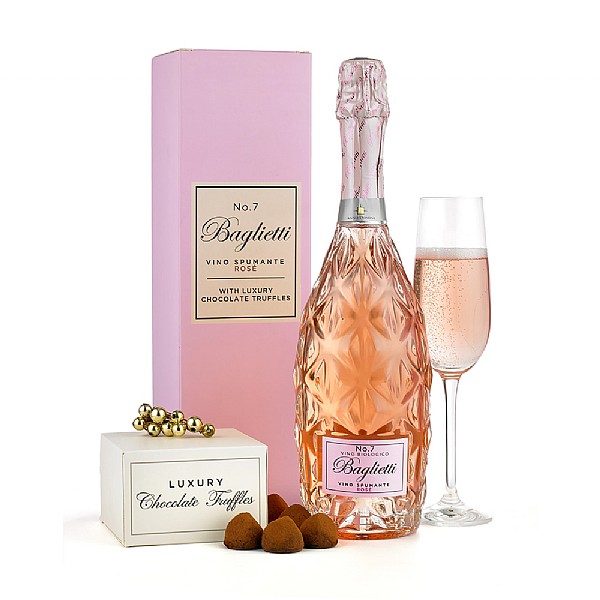 Spicers Of Hythe Baglietti Rose Prosecco Gift Box