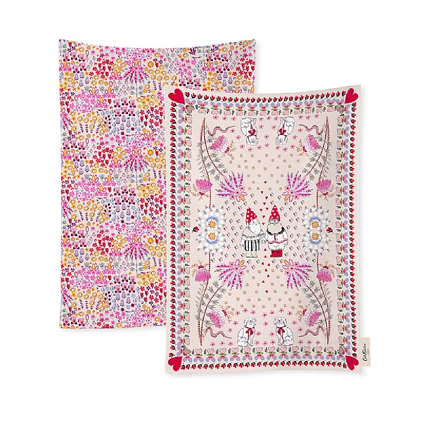Cath Kidston Affinity Ditsy Tea Towels (Set of 2)