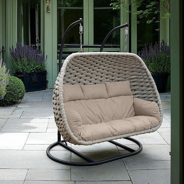 Supremo Rope Triple Hanging Cocoon Chair