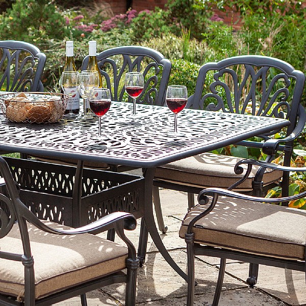 Hartman Amalfi 8 Seat Rectangular Dining Set | Garden Dining Sets