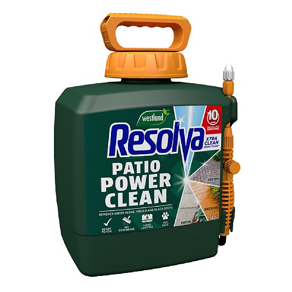 Westland Resolva Xtra Clean Ready to use Patio Power 5L Power Pump DHP