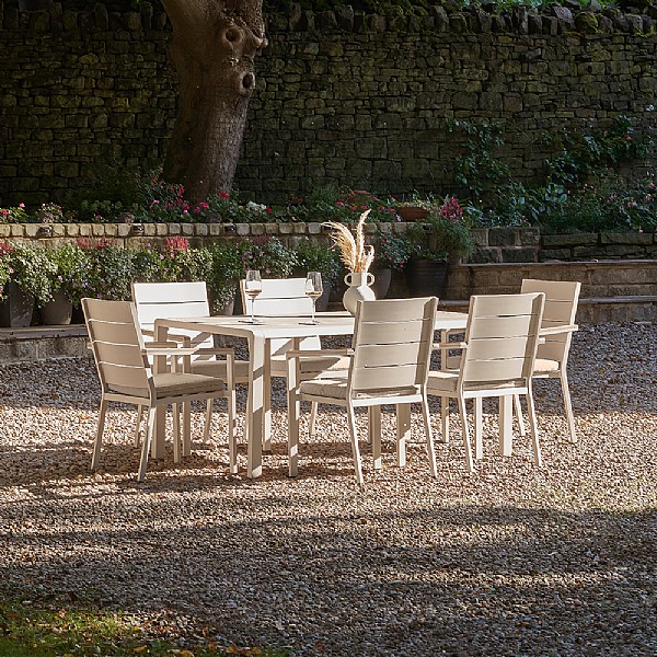 Pacific Aruba Outdoor 6 Seater Rectangular Dining Set