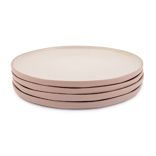 Jamie Oliver Big Love Stoneware Everything Plate - Set of 4 Pink (27cm)