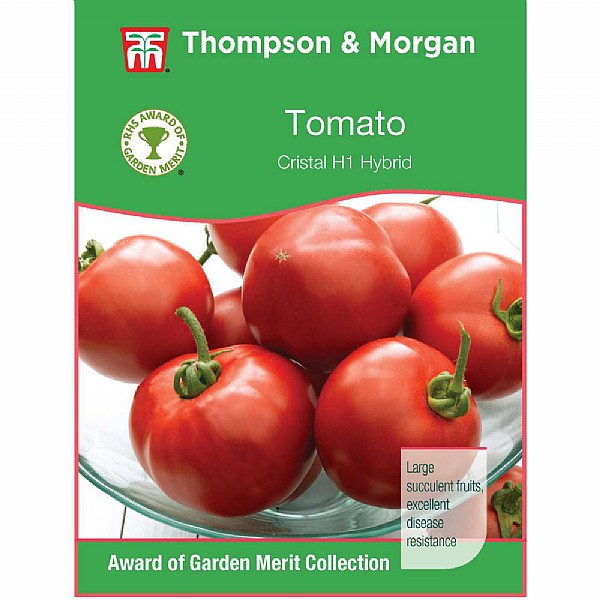 Thompson & Morgan Award of Garden Merit Tomato Cristal F1 Hybrid
