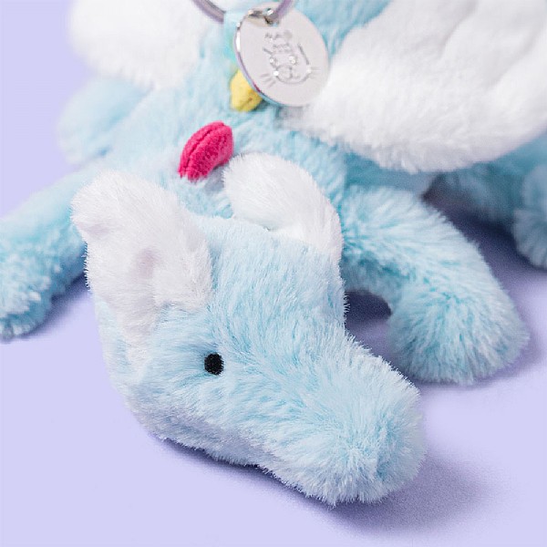 Jellycat Sky Dragon Bag Charm | Soft Toys | Webbs Garden Centres