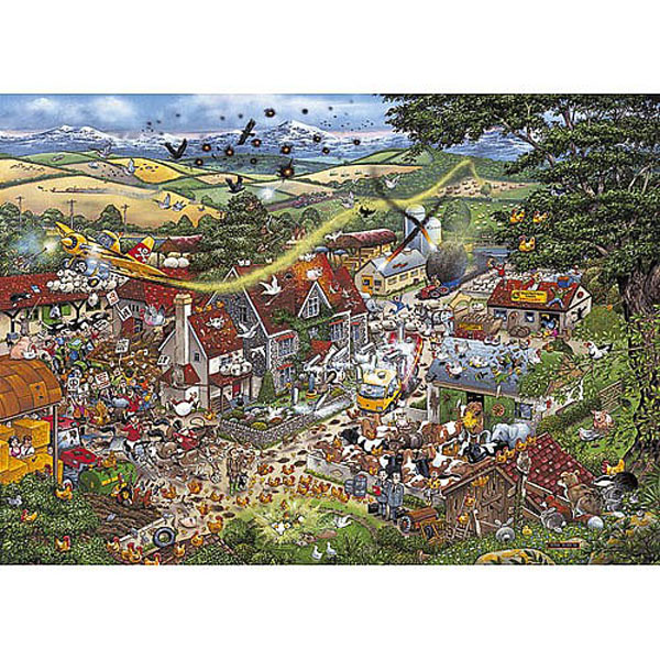 I Love the Farmyard Jigsaw Puzzle
