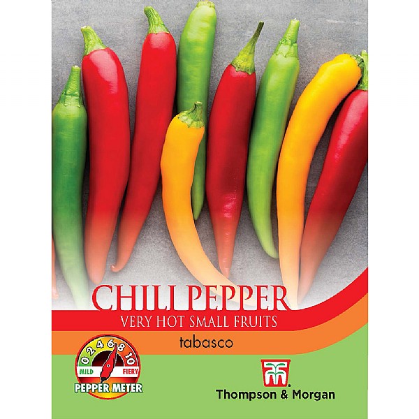 Thompson & Morgan Pepper Chilli Tabasco