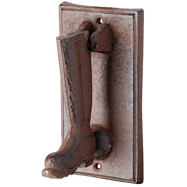 Cast Iron Doorknocker - Boot Design
