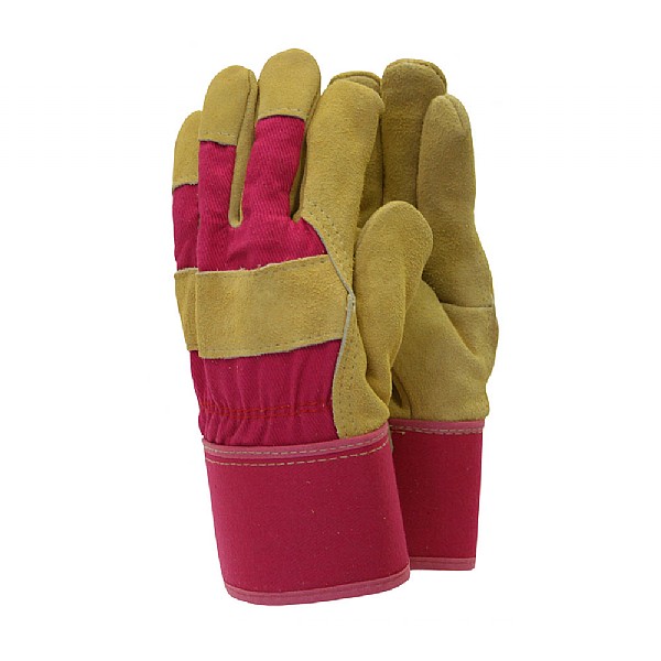 Classics Thermal Lined Ladies Leather Gardening Gloves Medium