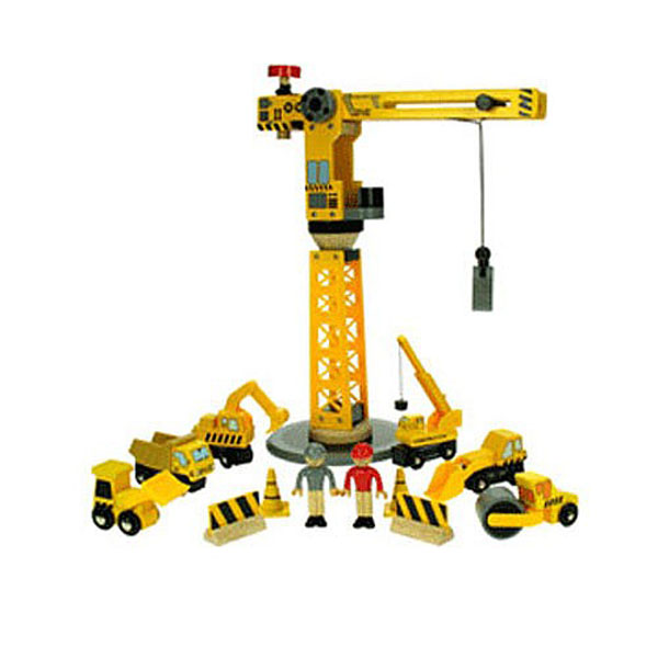 Big Yellow Crane Construction Set