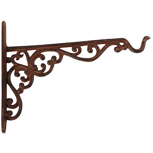 Large Cast Iron Hanging Basket Hook, Hanging Baskets