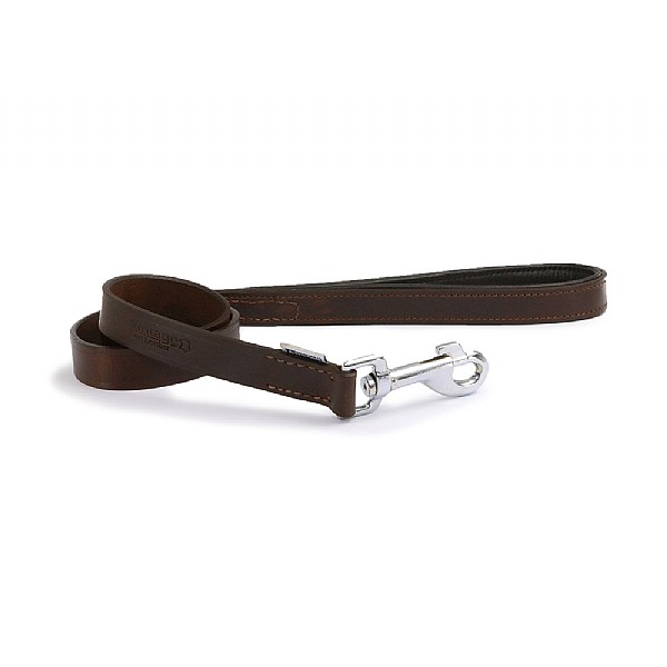 Ancol Vintage Leather Lead 1m x 22mm