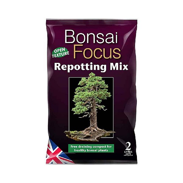 Bonsai Focus Repotting Mix Peat Free 2L
