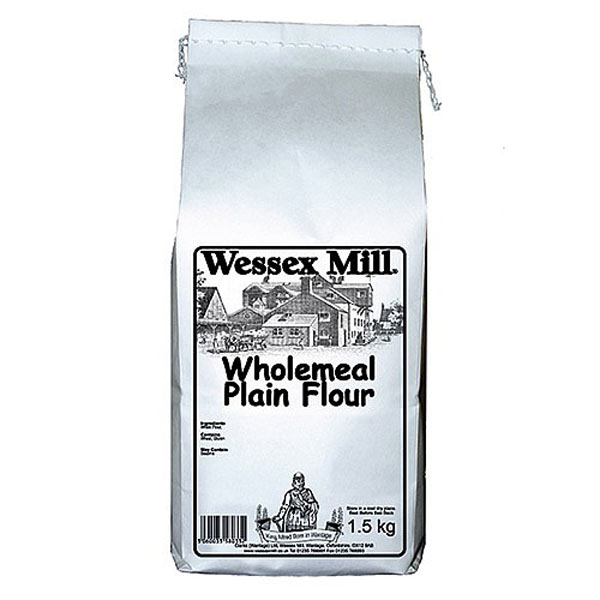 Wessex Mill Wholemeal Plain Flour 1.5kg