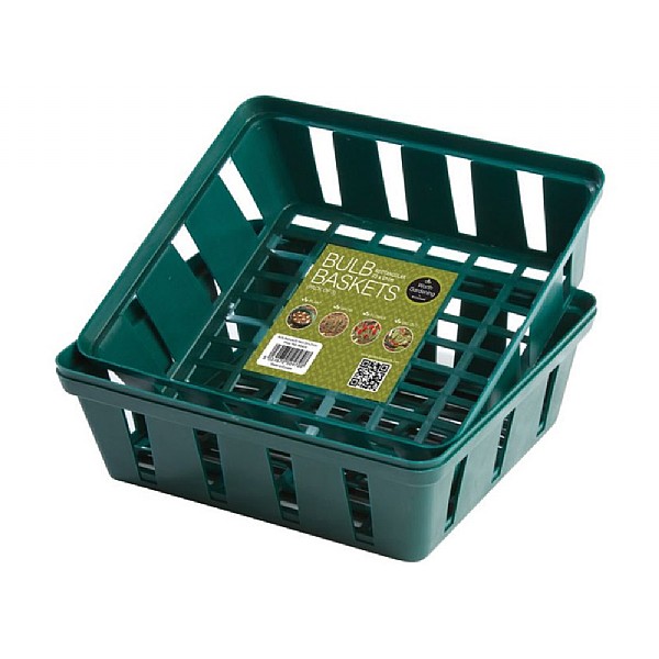 Garland Bulb Baskets Rectangular 23cm x 21cm (Pack of 3)
