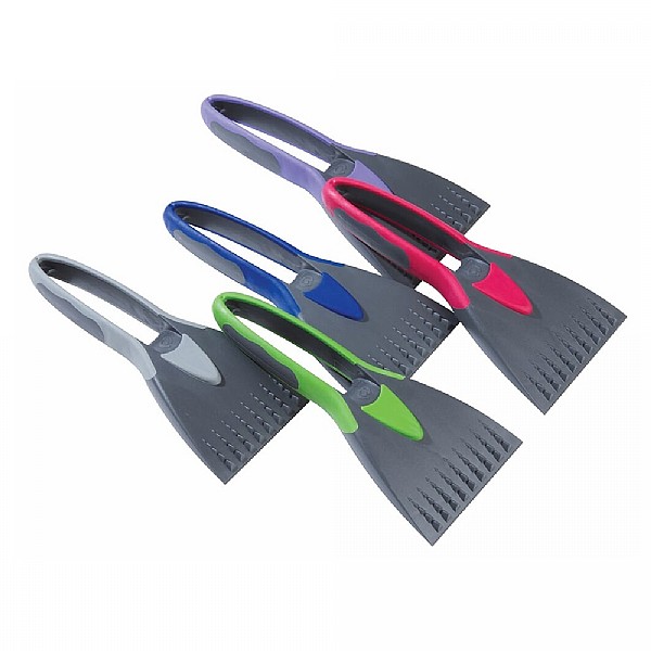 Garland Ice Scraper with Soft Grip Multi Coloured