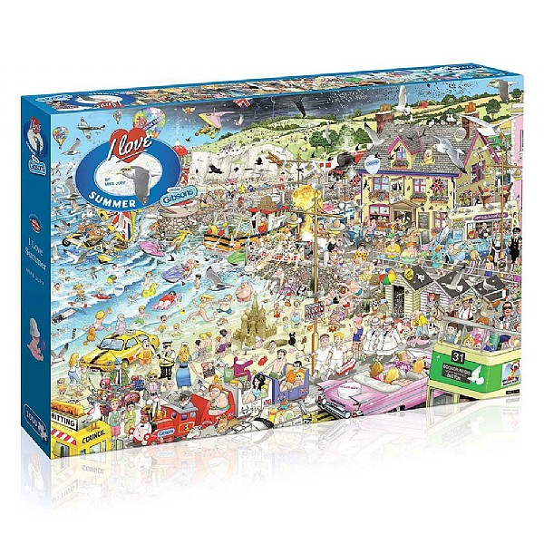 Gibsons I Love Summer MJ 1000 Piece Jigsaw Puzzle