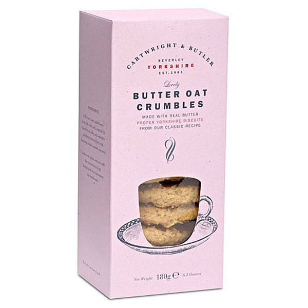 Cartwright & Butler Butter Oat Crumbles Biscuits 180g