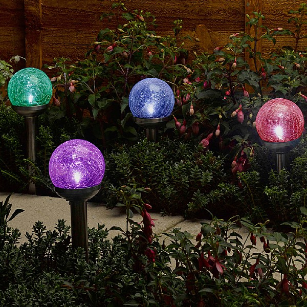 Smart Solar Rainbow Stainless Steel Stake Light