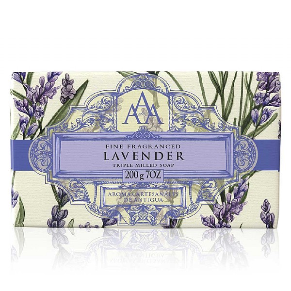 AAA Lavender Floral Soap Bar 200g