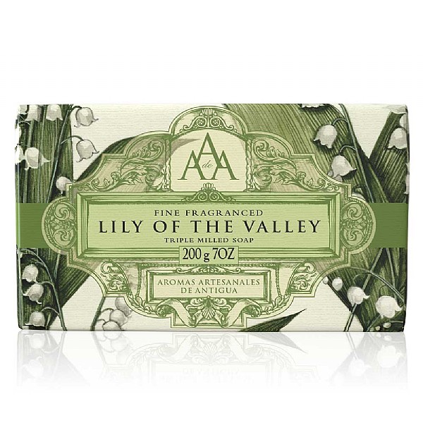 AAA Lily of the Valley Floral Soap Bar 200g