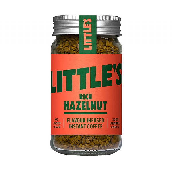 Little's Rich Hazelnut Flavour Infused Instant Coffee 50g
