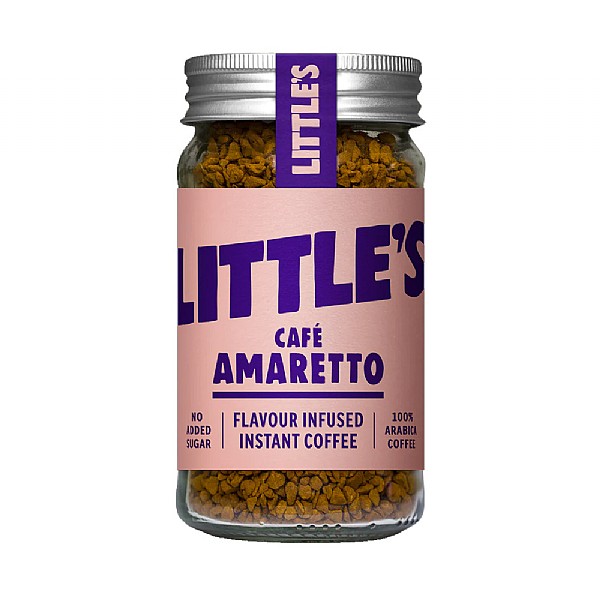 Little's Café Amaretto Flavour Infused Instant Coffee 50g