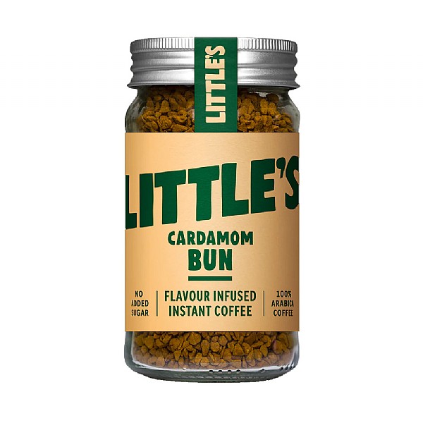 Little's Spicy Cardamom Flavour Infused Instant Coffee 50g
