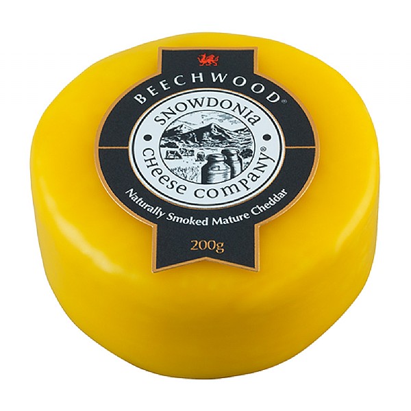 Beechwood Naturally Smoked Mature Cheddar Truckle 200g
