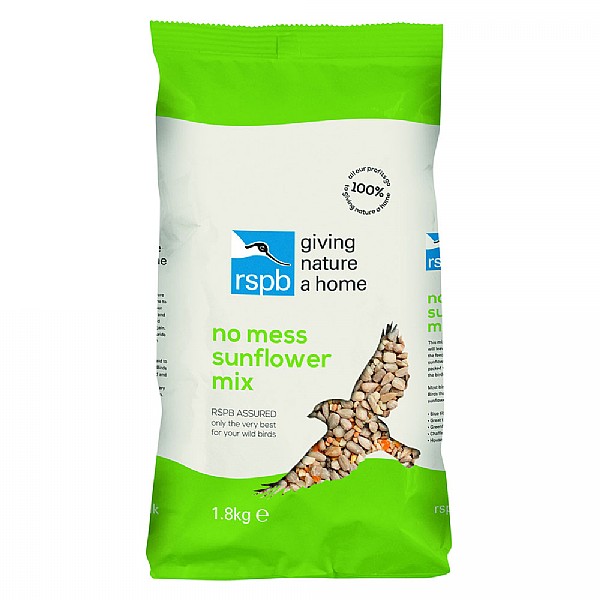 RSPB No Mess Sunflower Mix 1.8kg