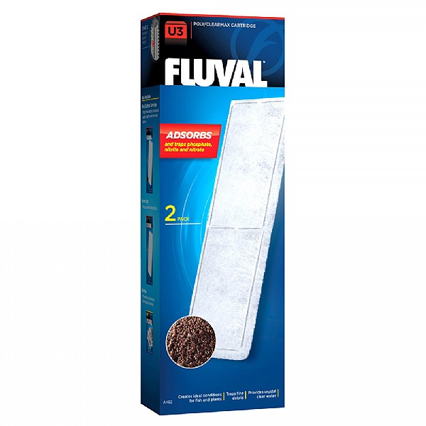 Fluval U3 Clearmax Cartridge (2pcs)