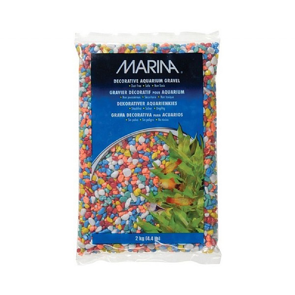 Marina Decorative Gravel Rainbow 2kg