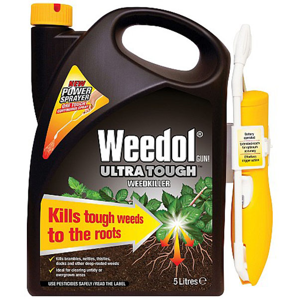 Weedol Ultra Tough Weedkiller Power Sprayer 5L