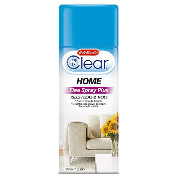 Bob Martin Clear Home Flea Spray Plus 500ml