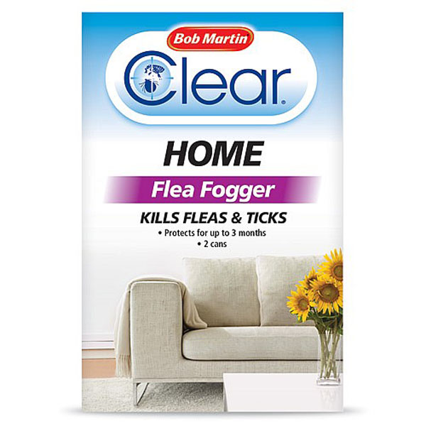 Bob Martin Clear Home Flea Fogger Twinpack
