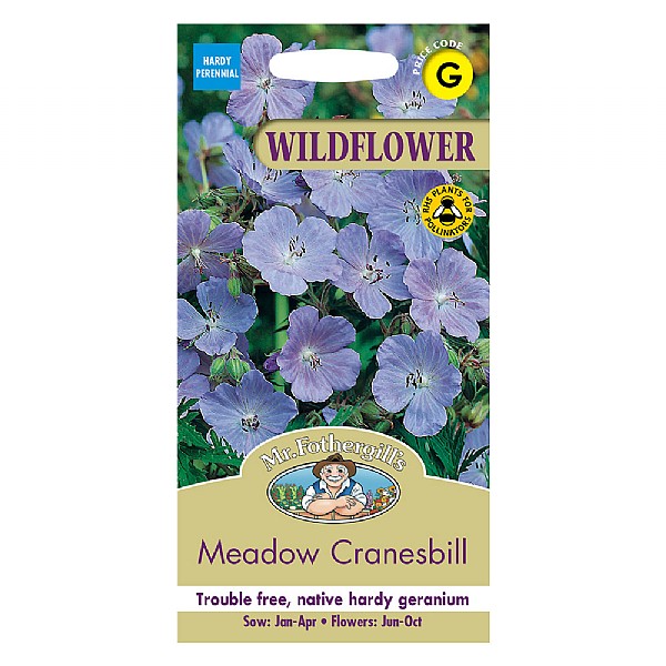 Mr Fothergills Wild Flower Cranesbill Seeds
